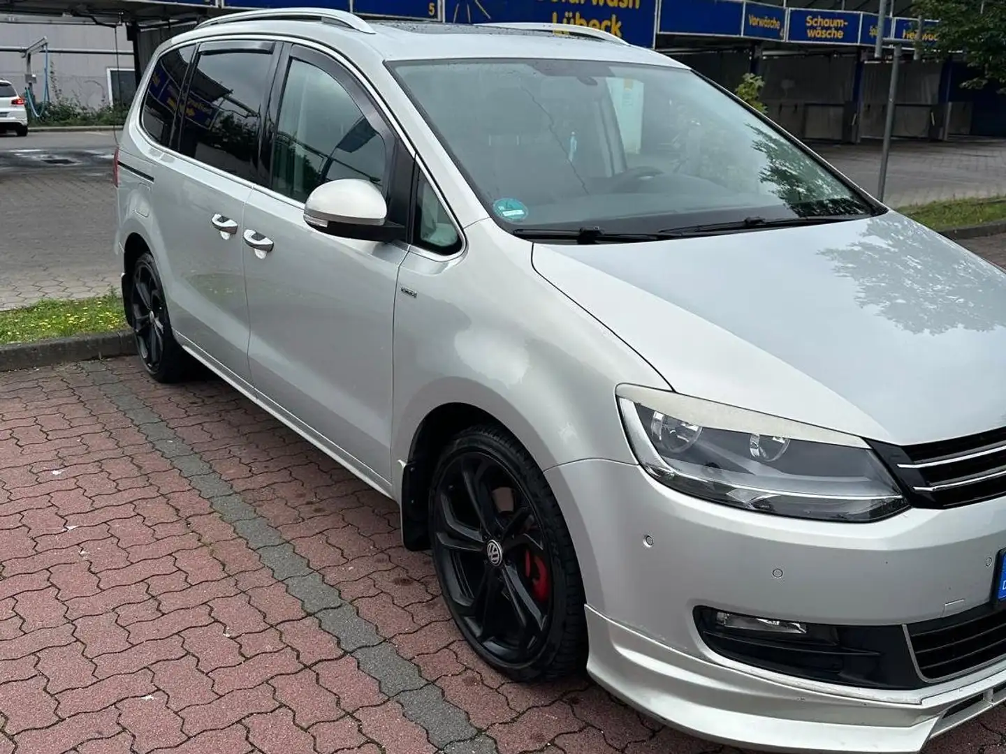 Volkswagen Sharan Life spoiler und reifen eingetragen Grau - 1