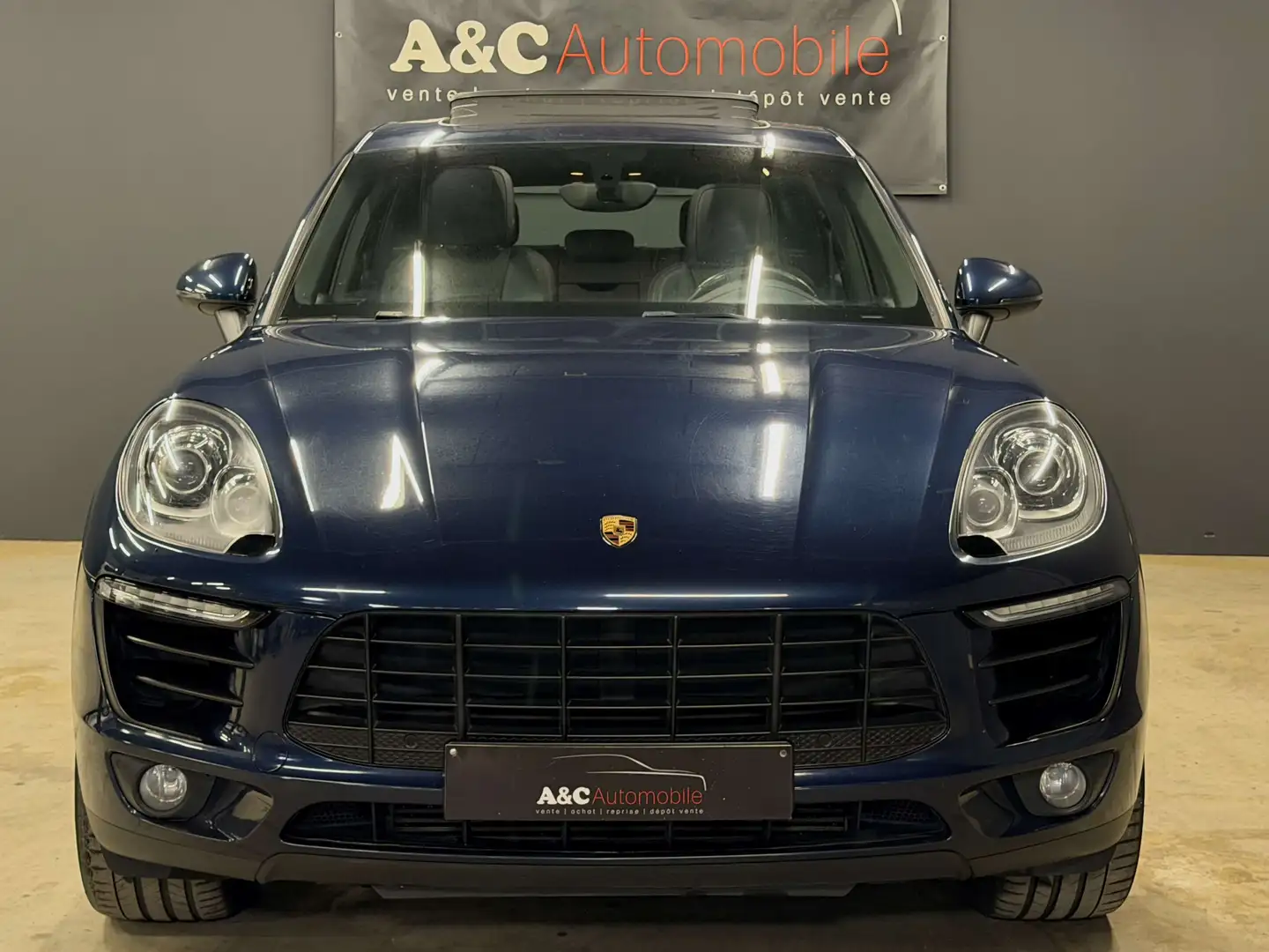 Porsche Macan Macan S 3.0 V6 Bi-Turbo PDK Bleu - 2