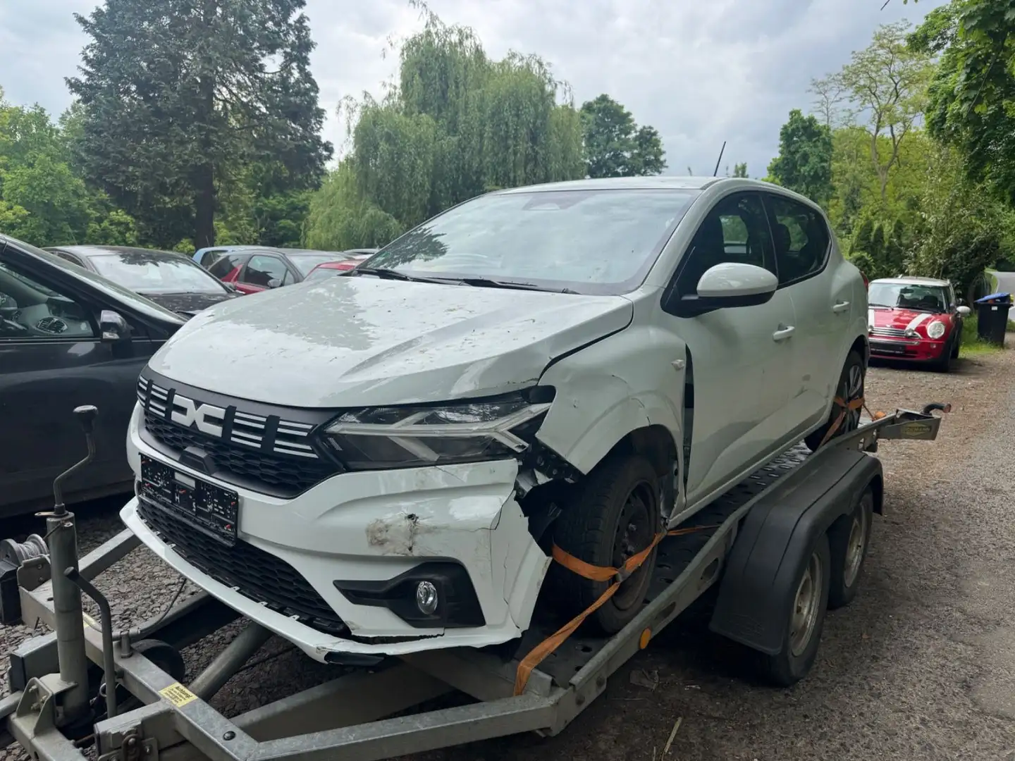 Dacia Sandero III Expression FAHRBEREIT KLIMA 2700KM Blanc - 1