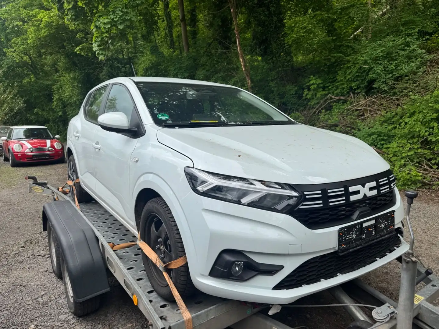 Dacia Sandero III Expression FAHRBEREIT KLIMA 2700KM Blanc - 2