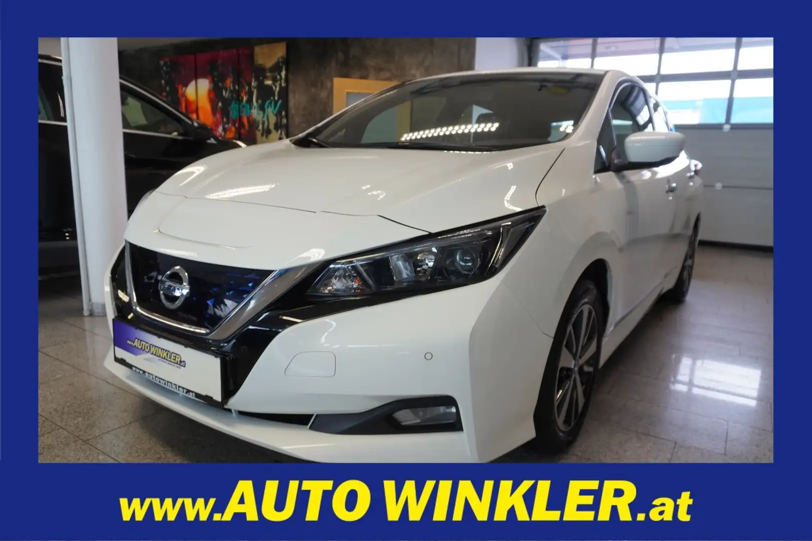Nissan Leaf 40kWh Acenta Kamera/Sitzheizung/PDC Blanc - 1