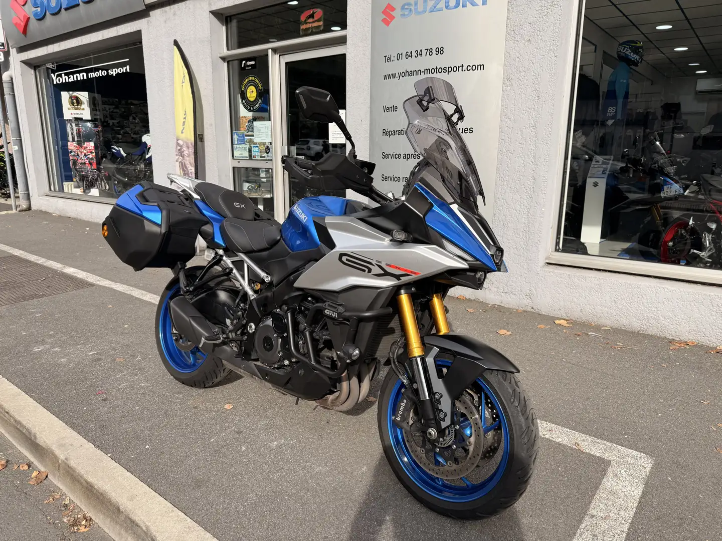 Suzuki GSX-S 1000GX Bleu - 2
