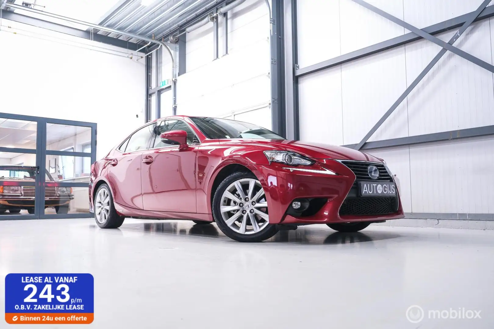 Lexus IS 300 300h Luxury Line | Dealer OH | Camera | Stoel + st Rood - 1