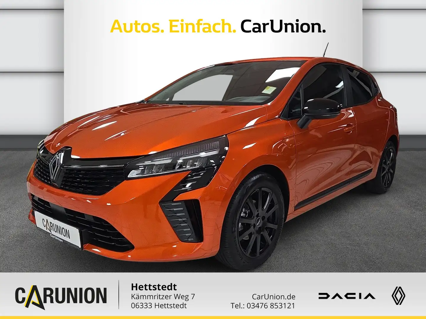 Renault Clio Evolution TCe 90 Klima+Sitzheizung+Einparkhilfe Orange - 1