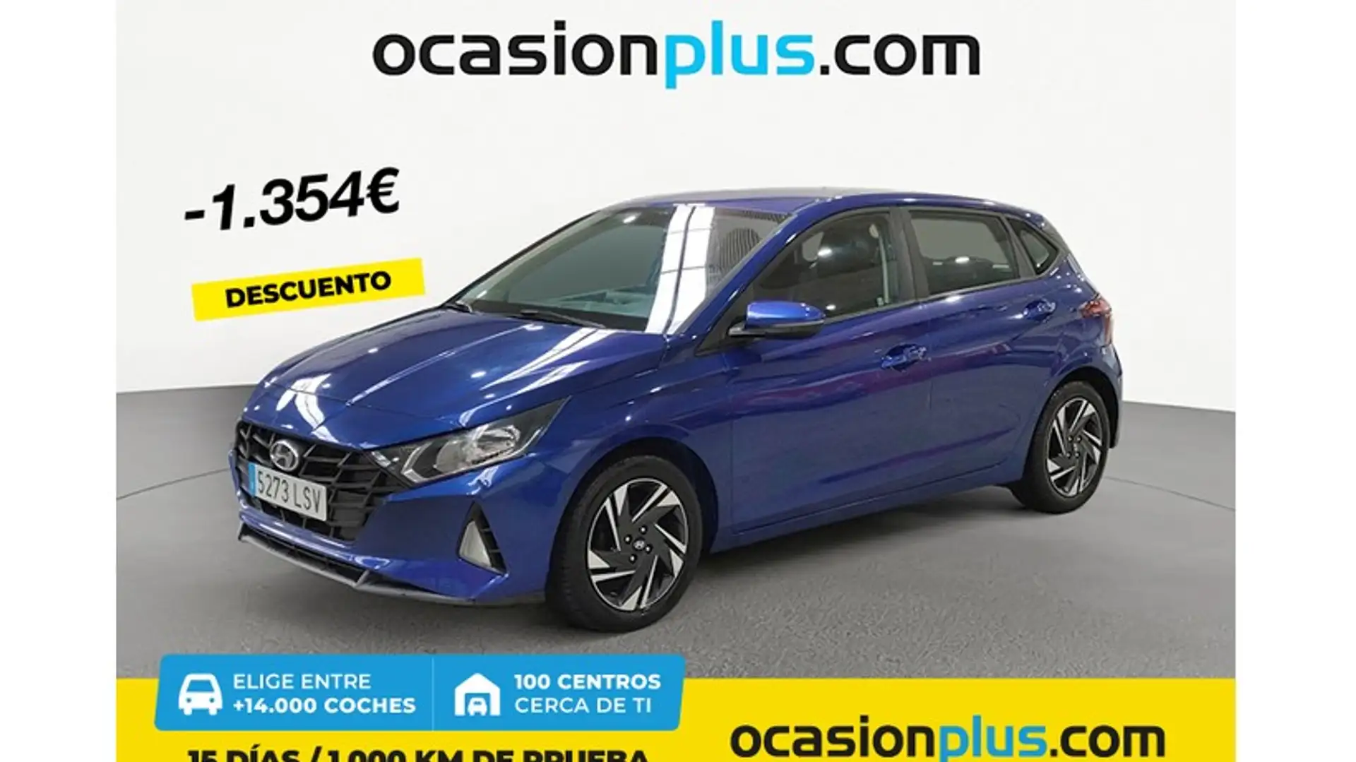 Hyundai i20 1.2 MPI SLX Azul - 1