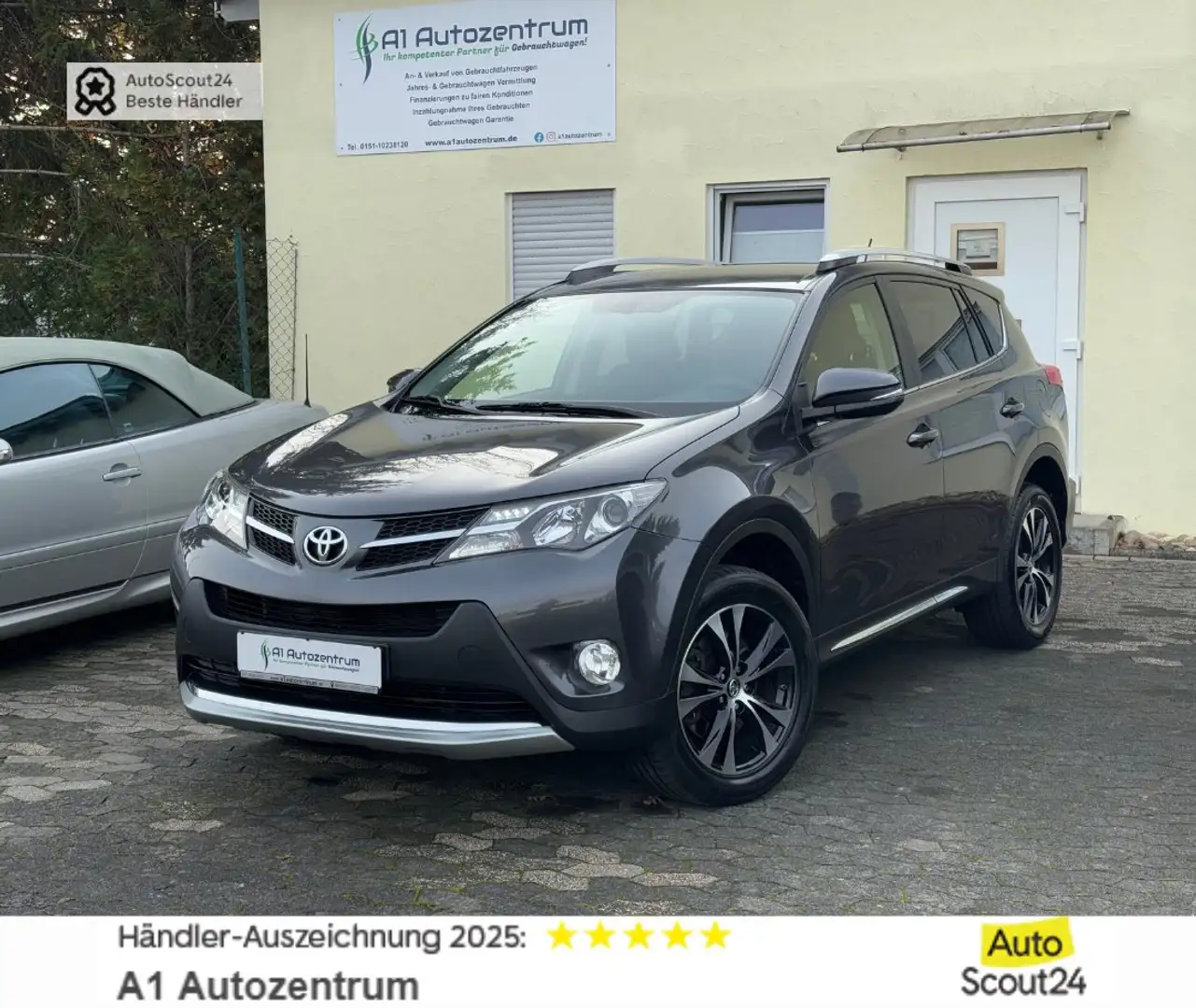 Toyota RAV 4 2.2L D-4D 4x4 Automatik Edition S AHK Navi RF.Cam Grau - 1
