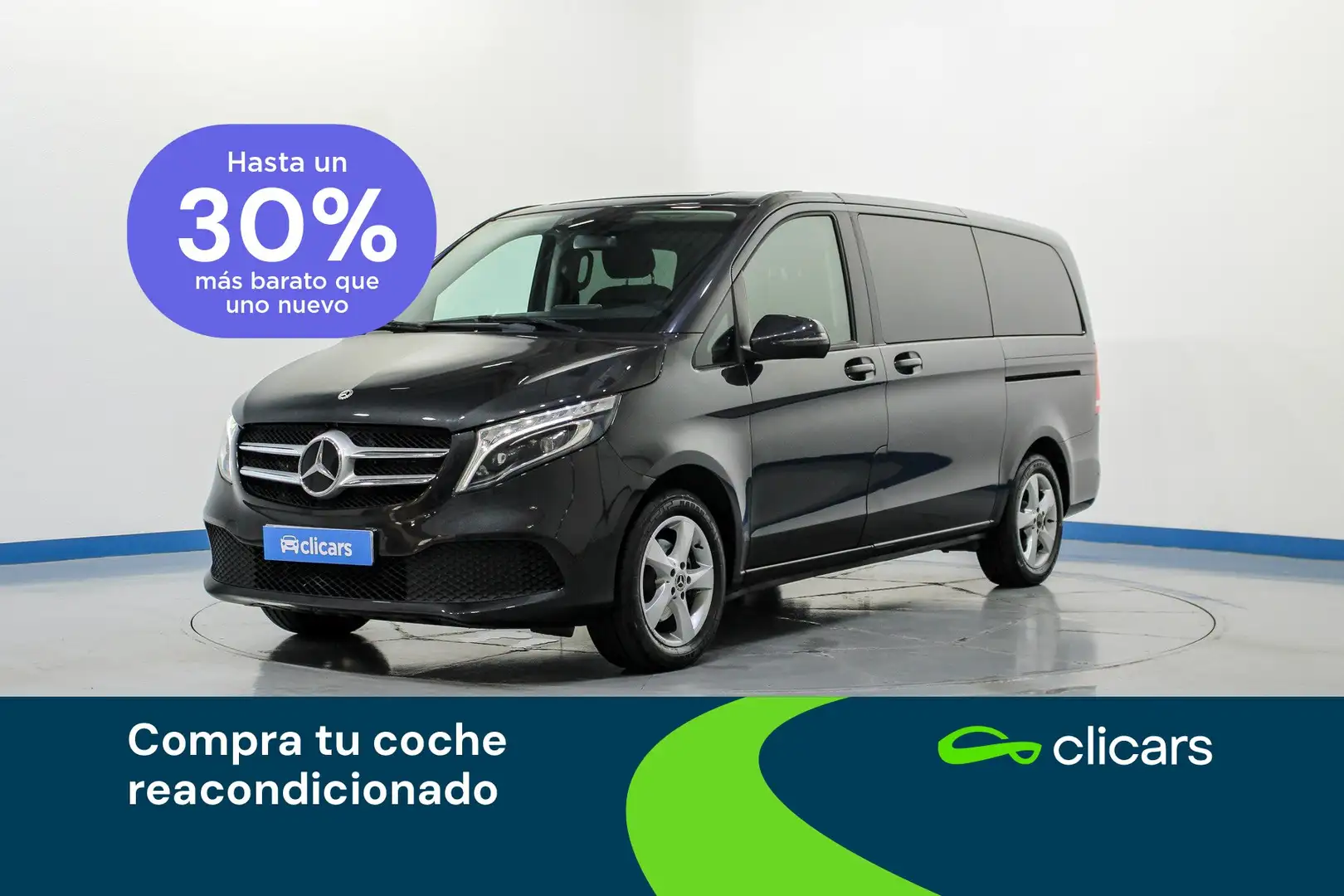 Mercedes-Benz V 220 220d Largo Gris - 1
