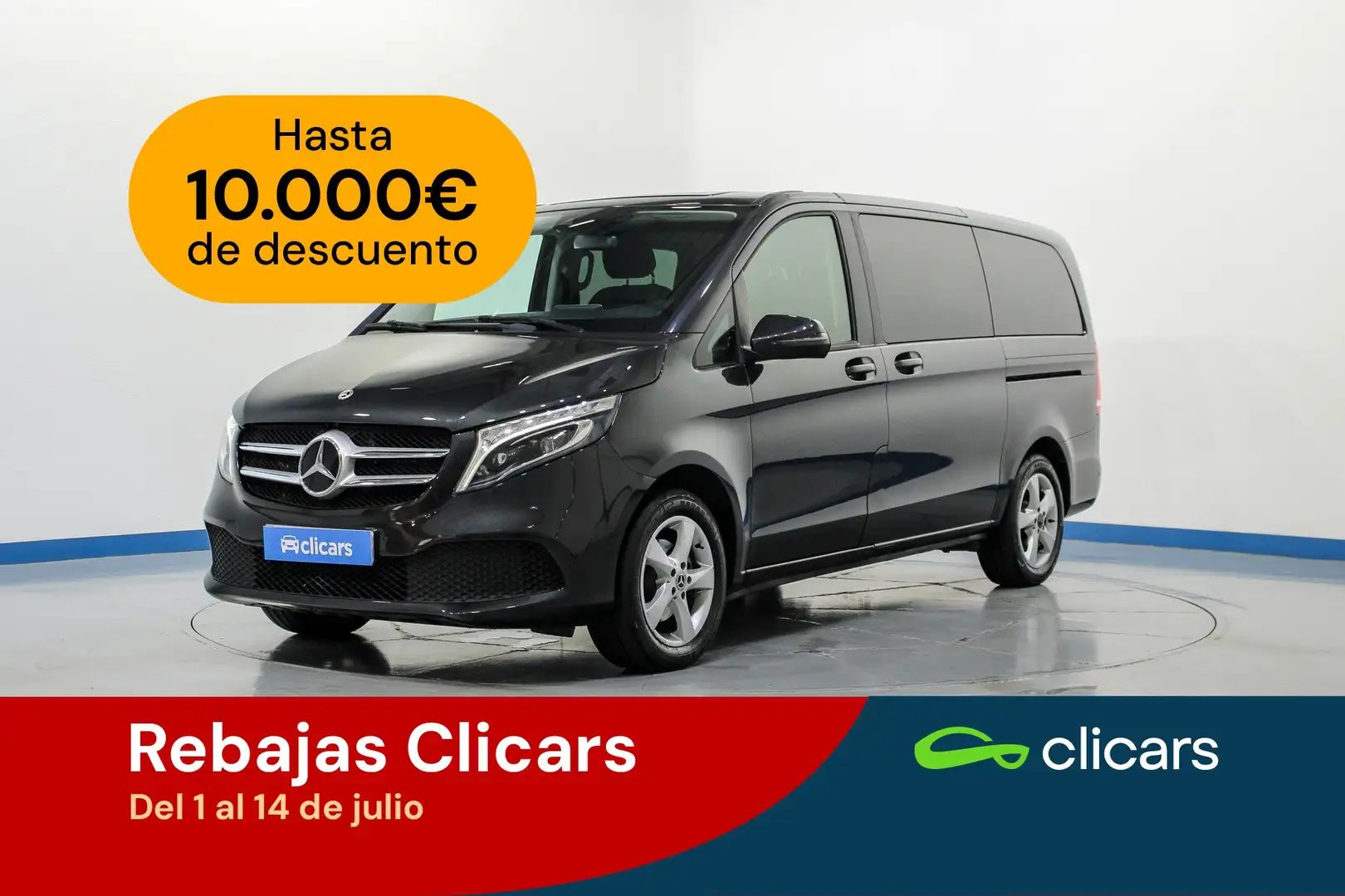 Mercedes-Benz V 220 220d Largo Gris - 1