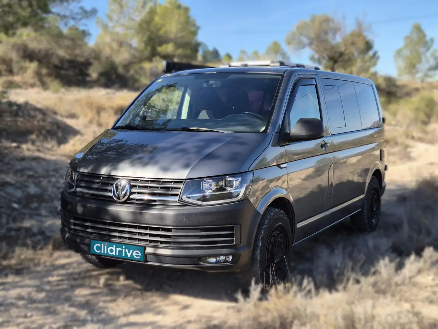 Volkswagen T5 Caravelle 2.0TDI Comfortline Edition Gris - 2