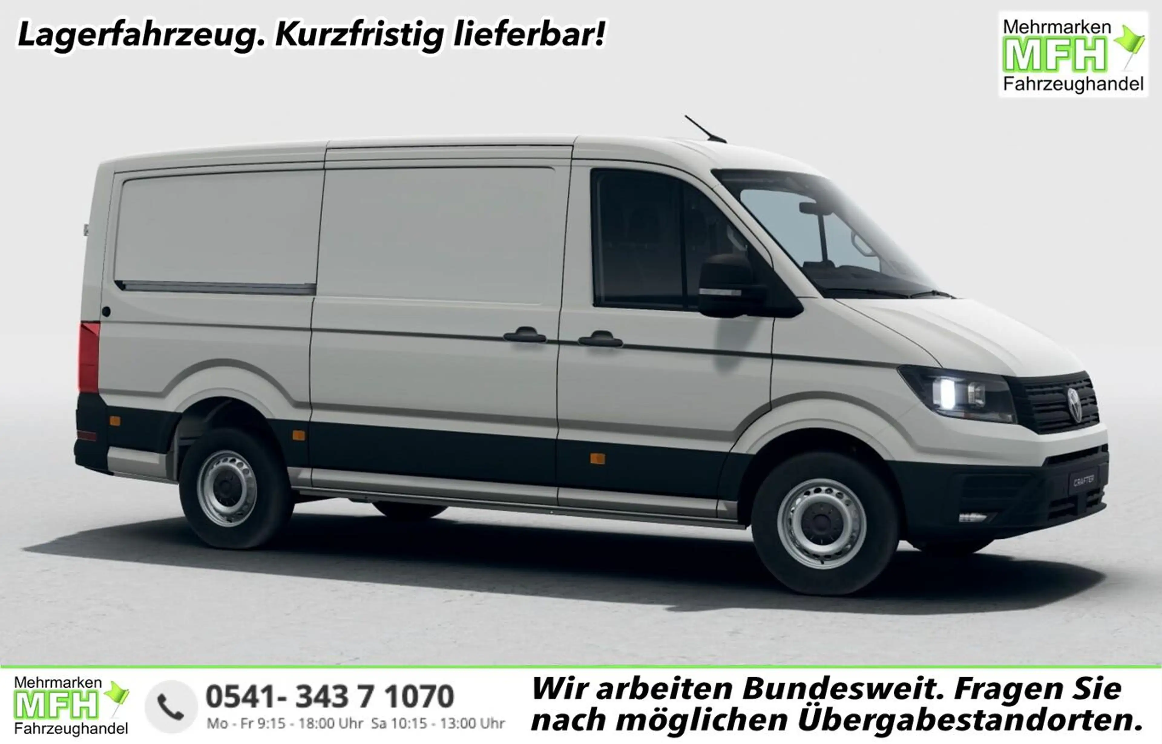 Volkswagen Crafter 30 L3H2 3S Temp ErgoActive Kam 2xPDC 103 kW (14...