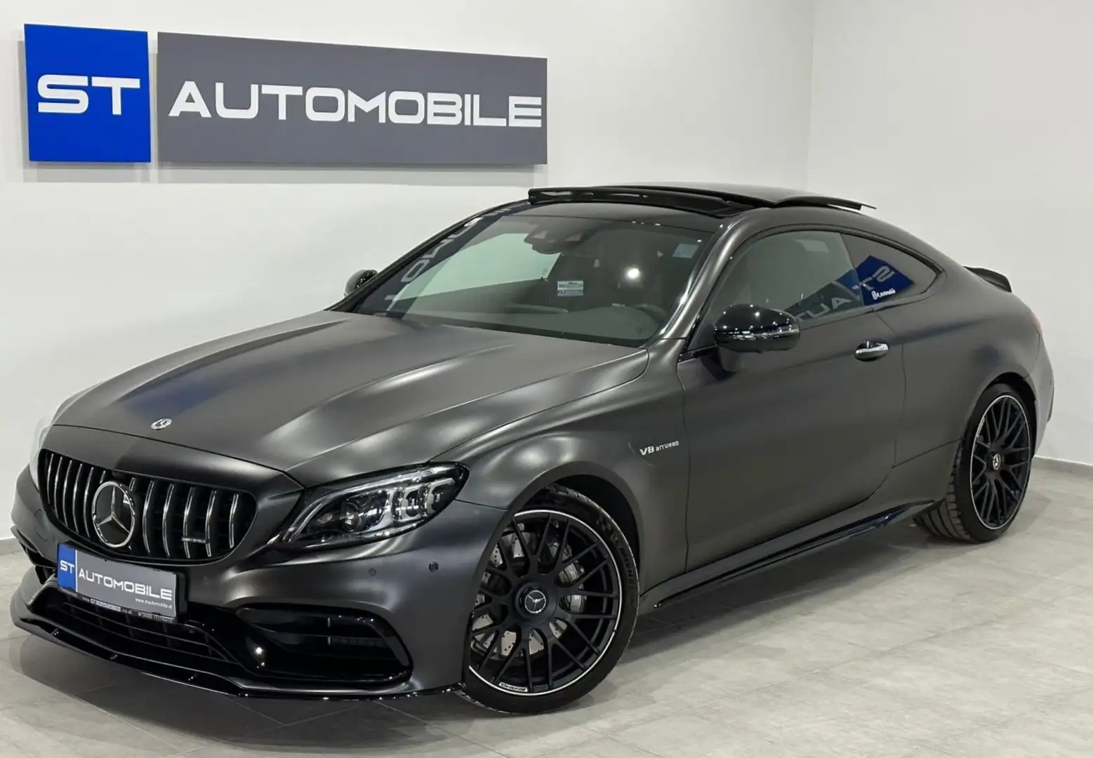 Mercedes-Benz C 63 AMG **1.BESITZ**VOLL**NETTO: 99.992.-- Grey - 1