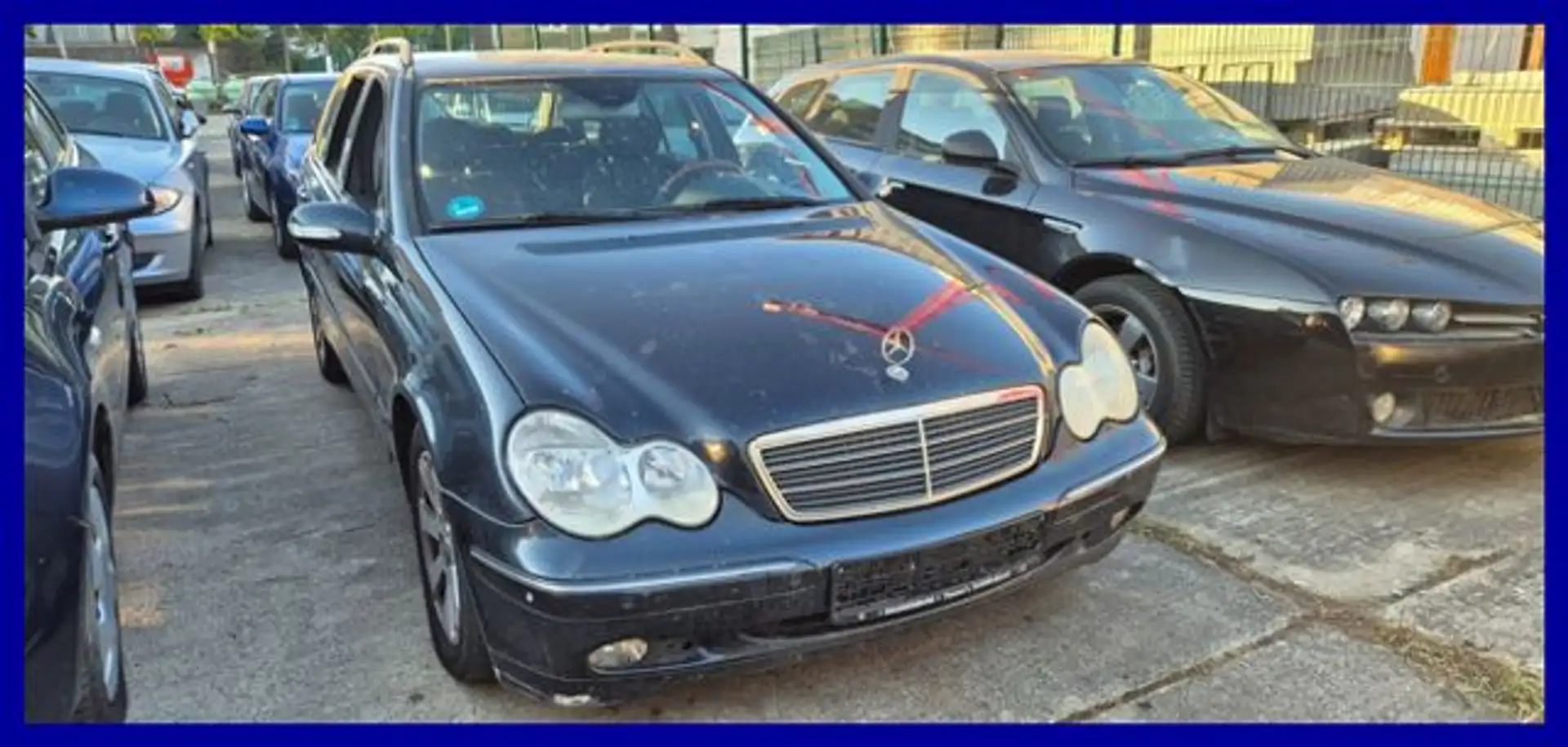 Mercedes-Benz C 220 T CDI Aut Navi Xenon Alu PDC HU:03-26 Noir - 2