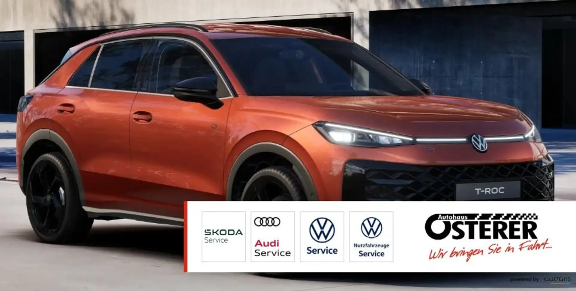 Volkswagen T-Roc neues Modell R-Line 1,5 eTSI DSG 4 Jahre Garantie Rot - 1