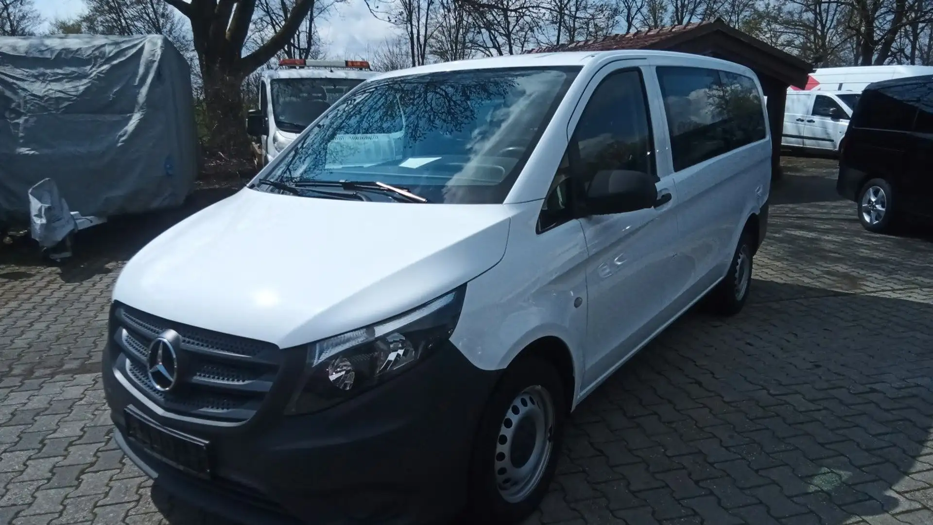Mercedes-Benz Vito Mixto 111 CDI/BT lang 6-Sitzer Navi/Kamera Blanc - 2