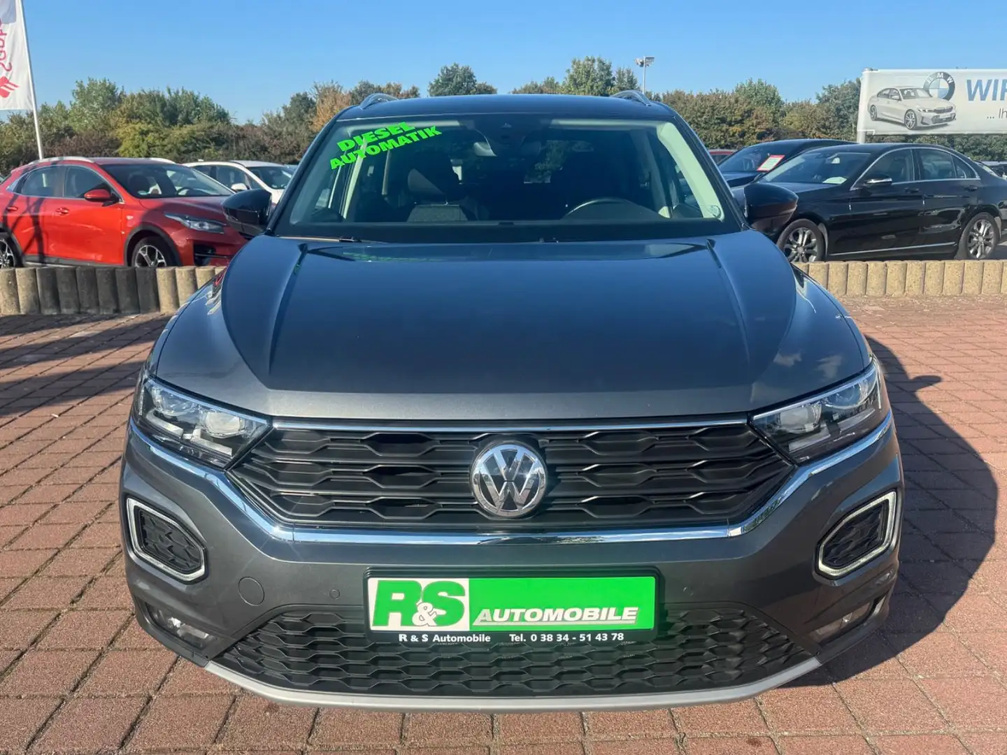 Volkswagen T-Roc 2.0TDI IQ.DRIVE 4Motion ACC Grau - 2