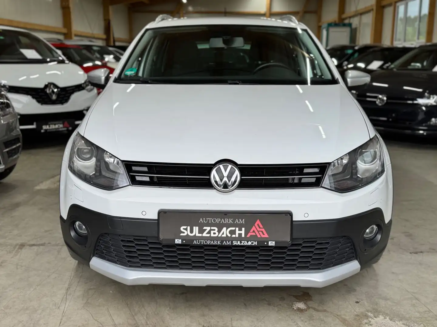 Volkswagen Polo V CrossPoloBMT/Start-Stopp/PDC/SHZ/1.HAND Weiß - 2