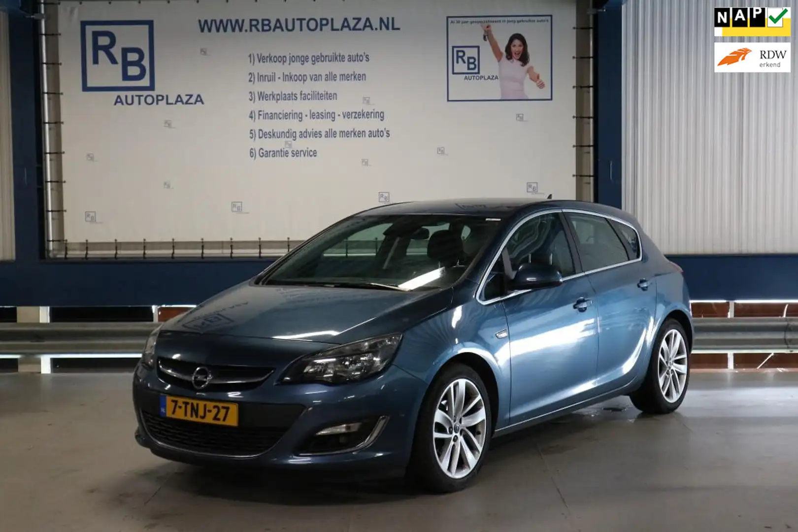 Opel Astra 1.4 Turbo Sport / Camera / Sport Interieur / TOP A Albastru - 1