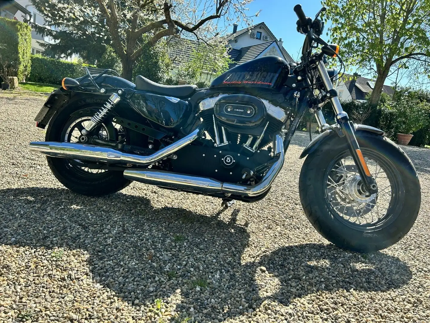 Harley-Davidson Sportster Forty Eight XL1200X Чорний - 1