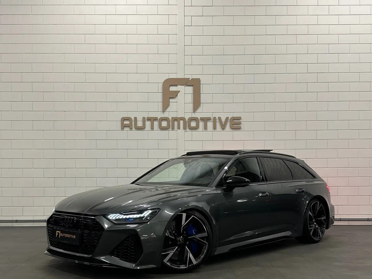 Audi RS6 TFSI quattro Pano|Dynamic+|Ceramic|ABT|700PK|HuD Gris - 1