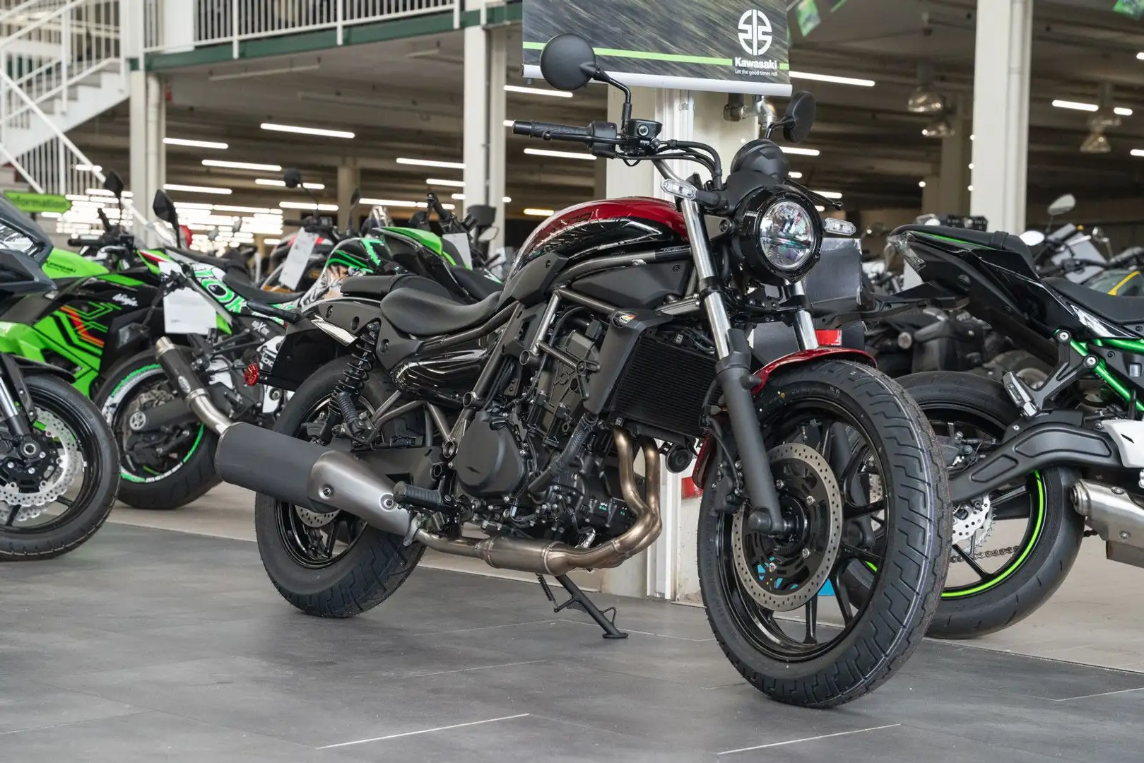 Kawasaki Eliminator 500 ABS,4 JAHRE GAR.,sofort lieferbar Rouge - 2