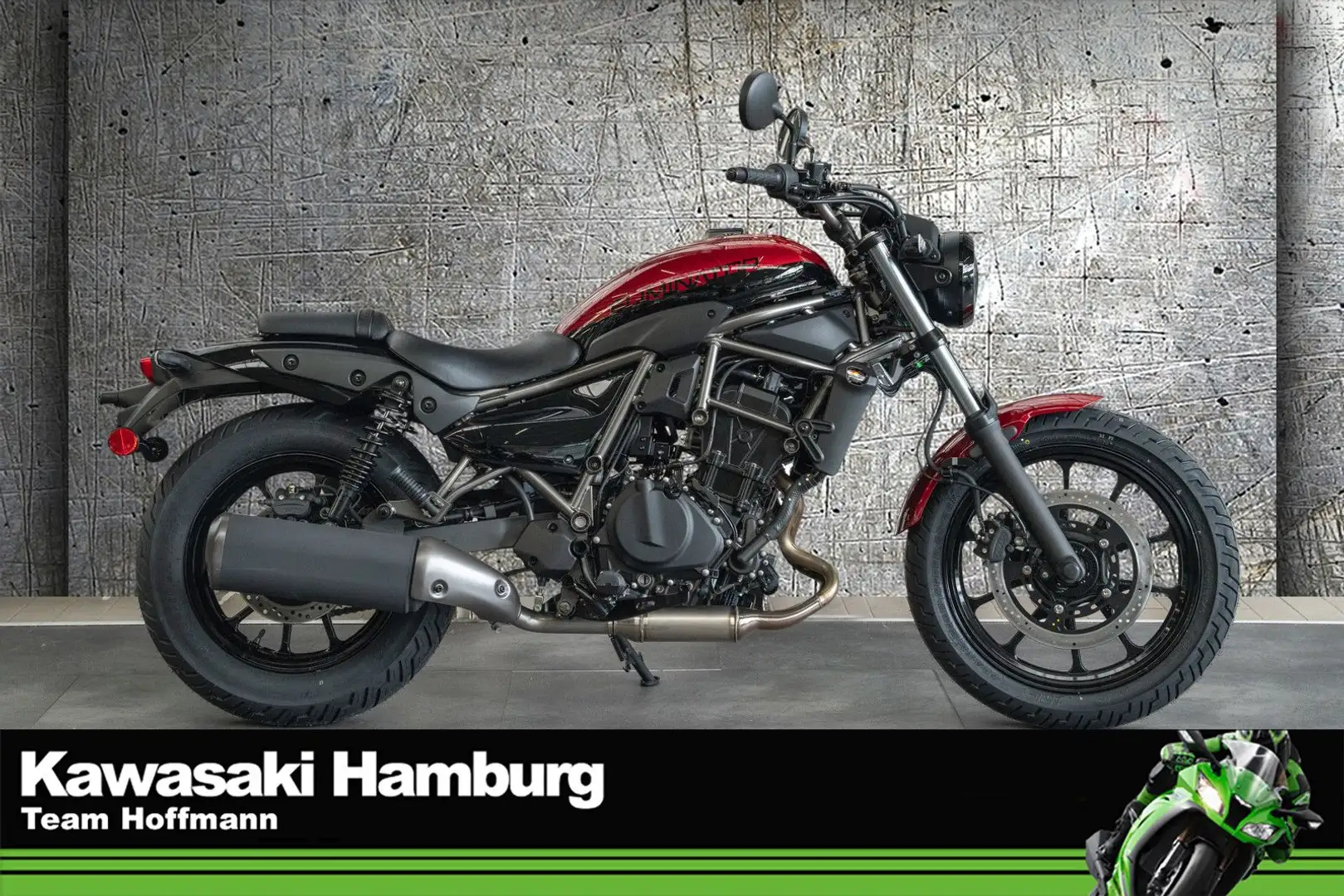Kawasaki Eliminator 500 ABS,4 JAHRE GAR.,sofort lieferbar Rouge - 1