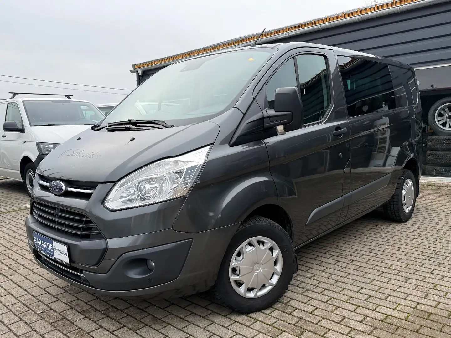 Ford Transit Custom*AHK*GARANTIE*R-Cam*MwSt* Gris - 1