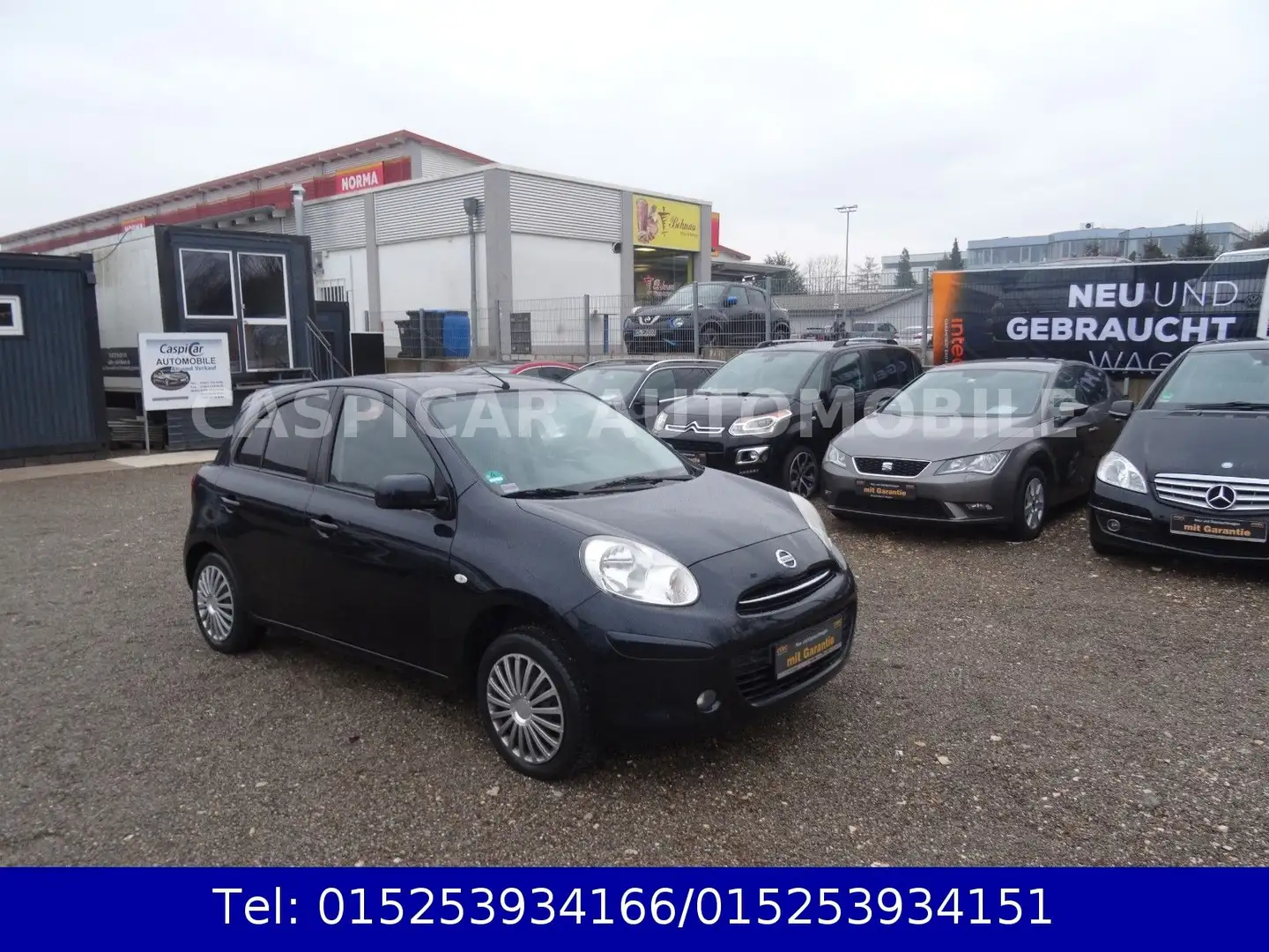 Nissan Micra 1,2 "Acenta", KLIMA,8 FACH BEREIFT,EURO-5,LMF-15 Negru - 1