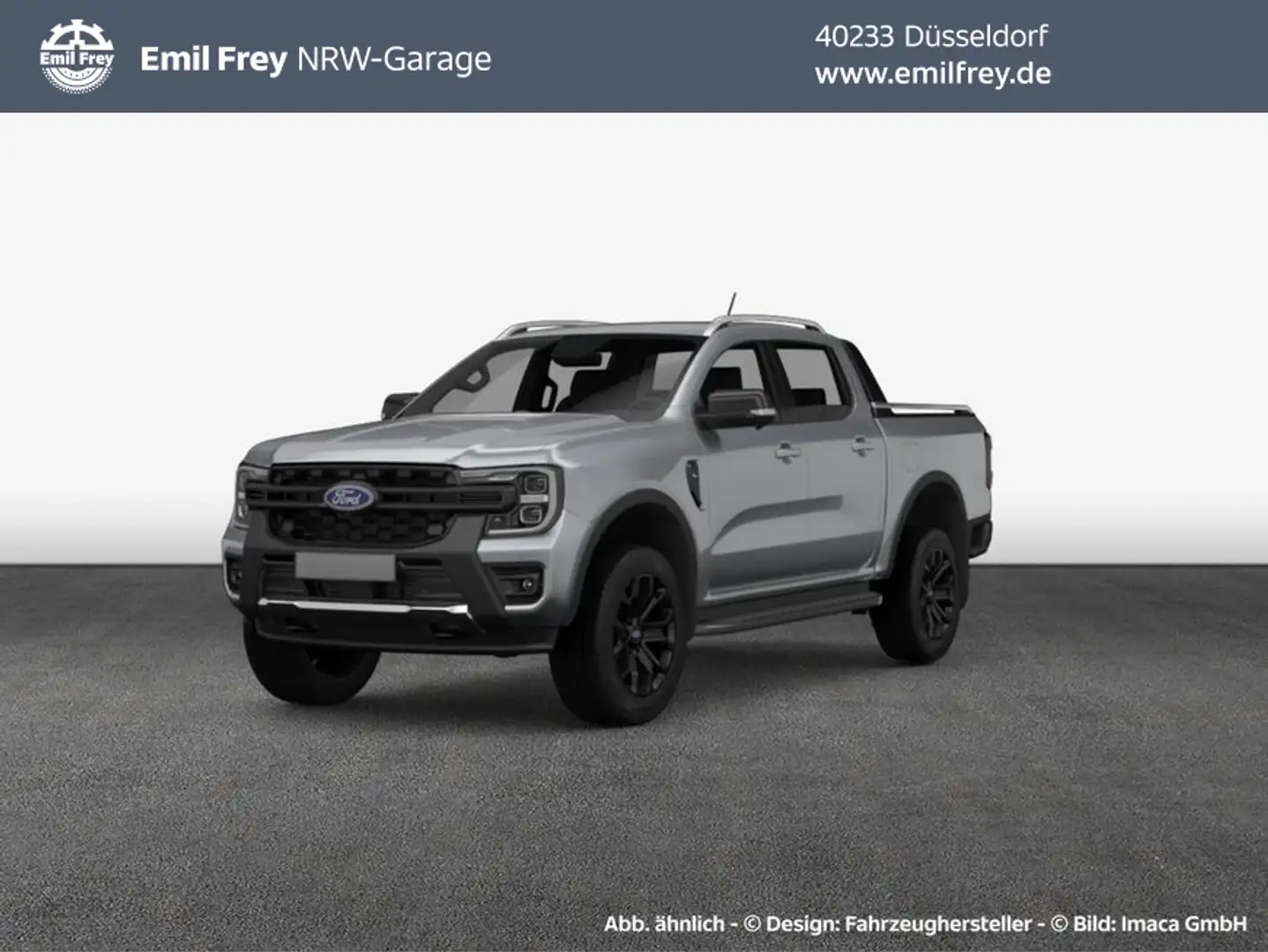 Ford Ranger 2,0 l EcoBlue Doppelkabine Autm. Wildtrak Argent - 1