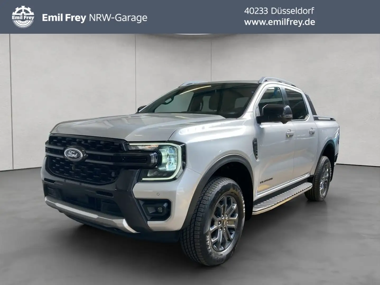 Ford Ranger 2,0 l EcoBlue Doppelkabine Autm. Wildtrak Silber - 1