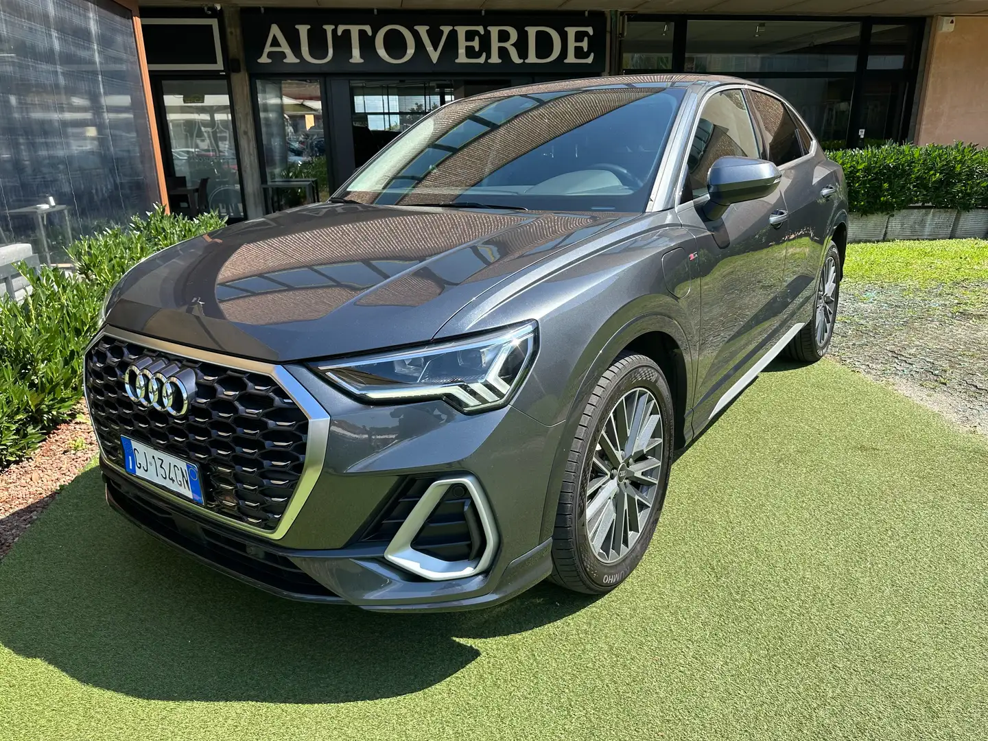 Audi Q3 Sportback 45 1.4TFSI 245CV S line S-tronic 38000Km Grigio - 1