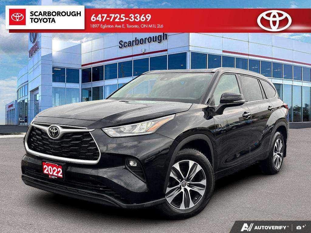 used 2022 Toyota Highlander car, priced at $38,495