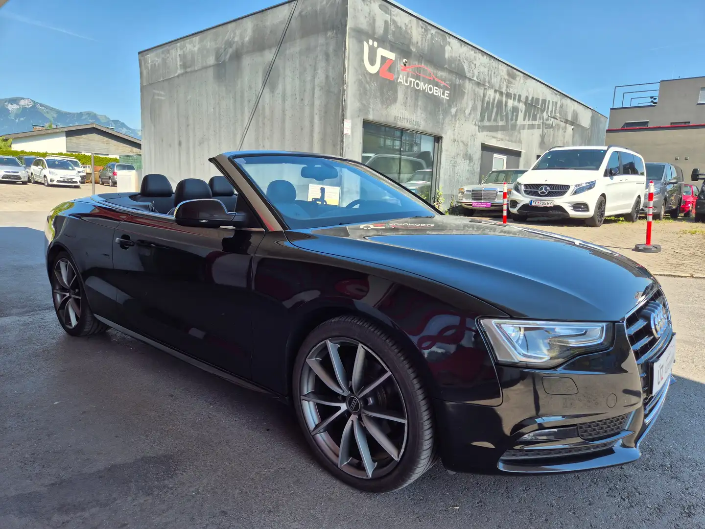 Audi A5 *** CABRIO *** AUTOMATIK *** NAVI 2.0 TDI Schwarz - 1