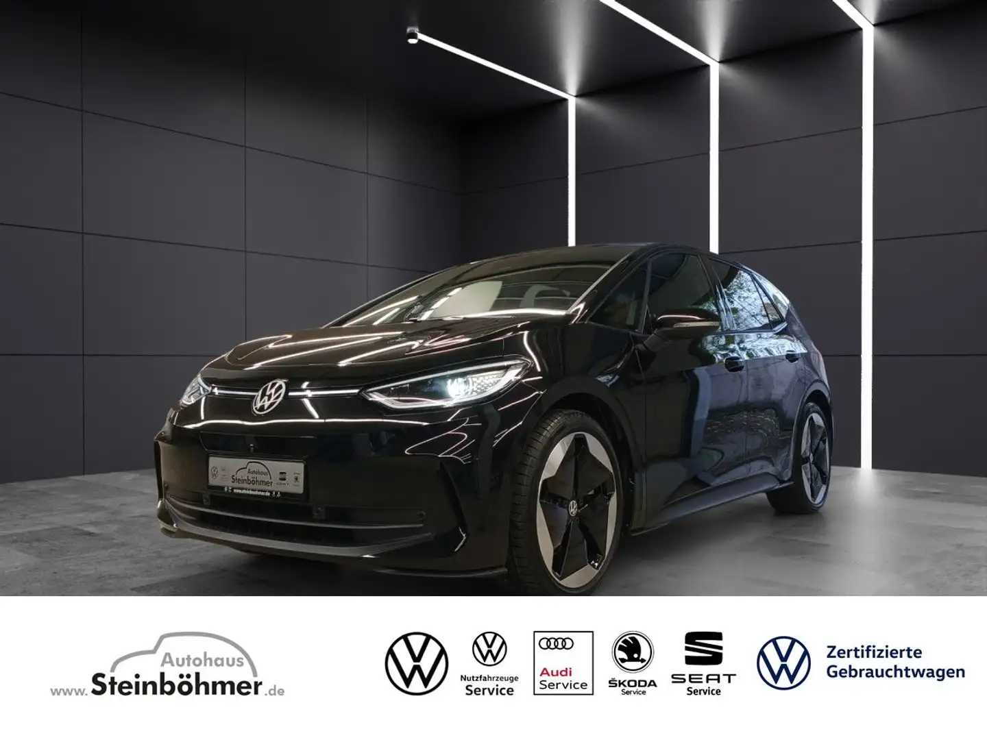 Volkswagen ID.3 Pro S GOAL Wärmepumpe AHK IQ.Drive Bluetooth Noir - 1