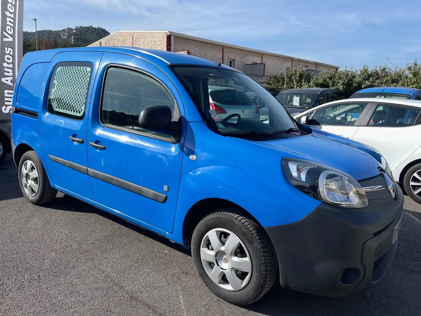 Renault Kangoo Z.E. 22kWh Batterie en Location Bleu - 2