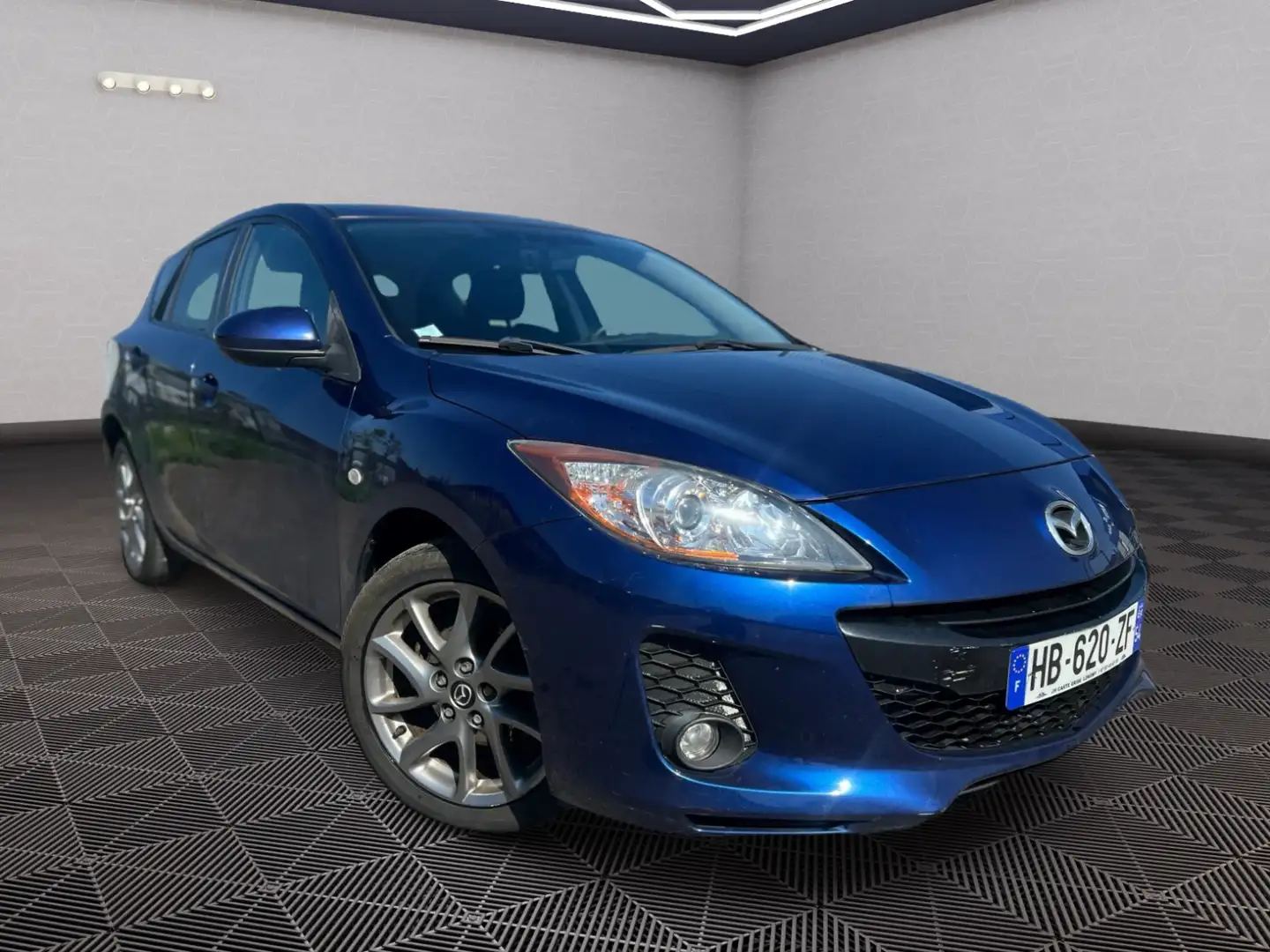 Mazda 3 1,6 Elégance Bleu - 2