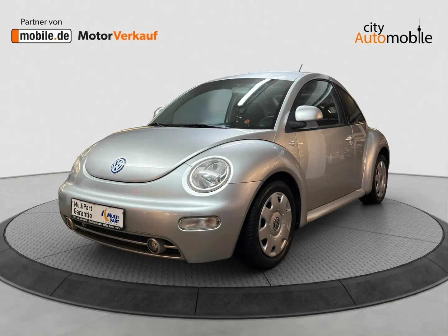 Volkswagen Beetle /1.Hand/Automatik/Klimaanlage/SHZ Silber - 1