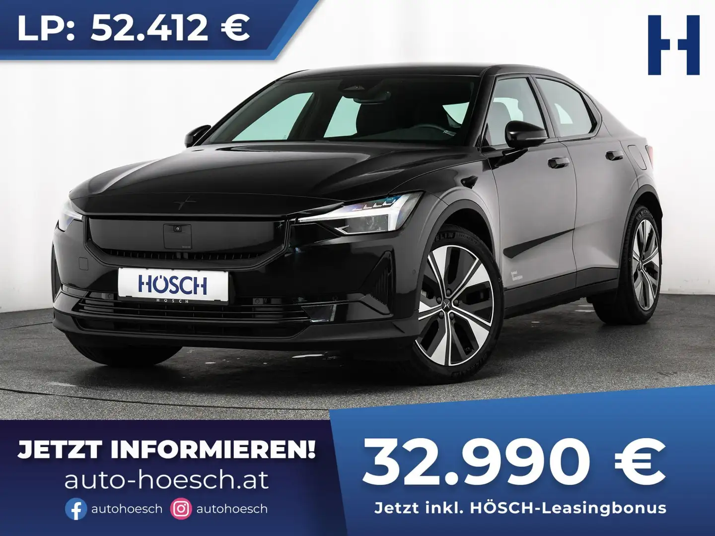 Polestar 2 Standard Range 360° KAMERA NEUES MODELL Noir - 1