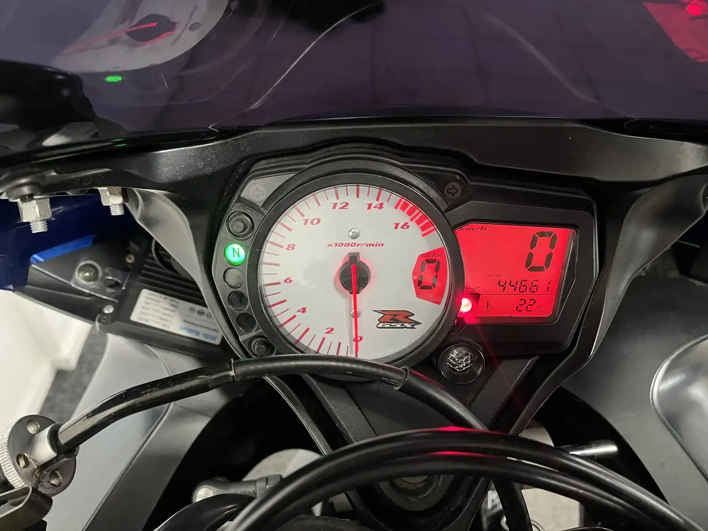 Suzuki GSX-R 750 GSX-R750 Blauw - 2