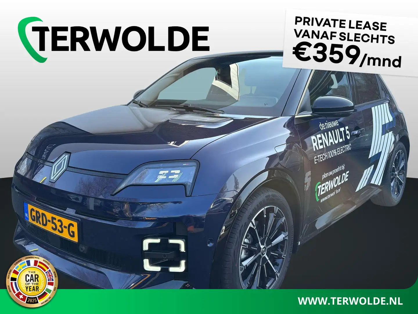Renault R 5 iconic cinq 150 pk comfort range | Adapt. Cruise | Blu/Azzurro - 1