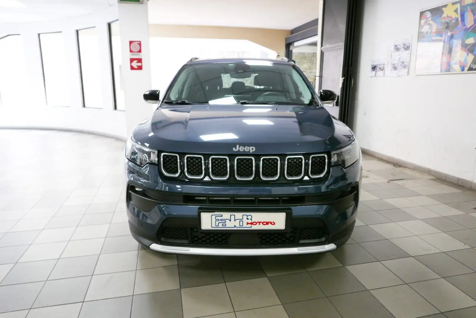 Jeep Compass 1.3 Turbo T4 190 CV PHEV AT6 4xe Limited Blau - 2
