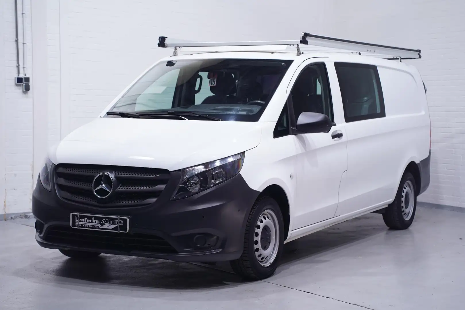 Mercedes-Benz Vito 111 CDI 114 pk Dubbel Cabine XL Airco, Slechts 38 Blanc - 2