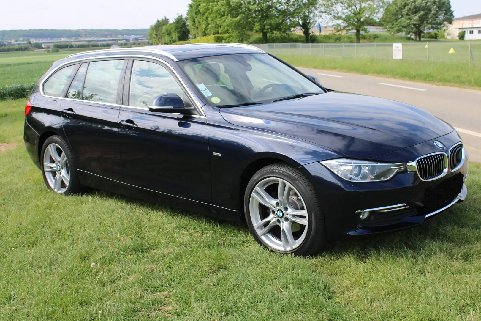 BMW 316 Touring 316d 116 ch Luxury Bleu - 1
