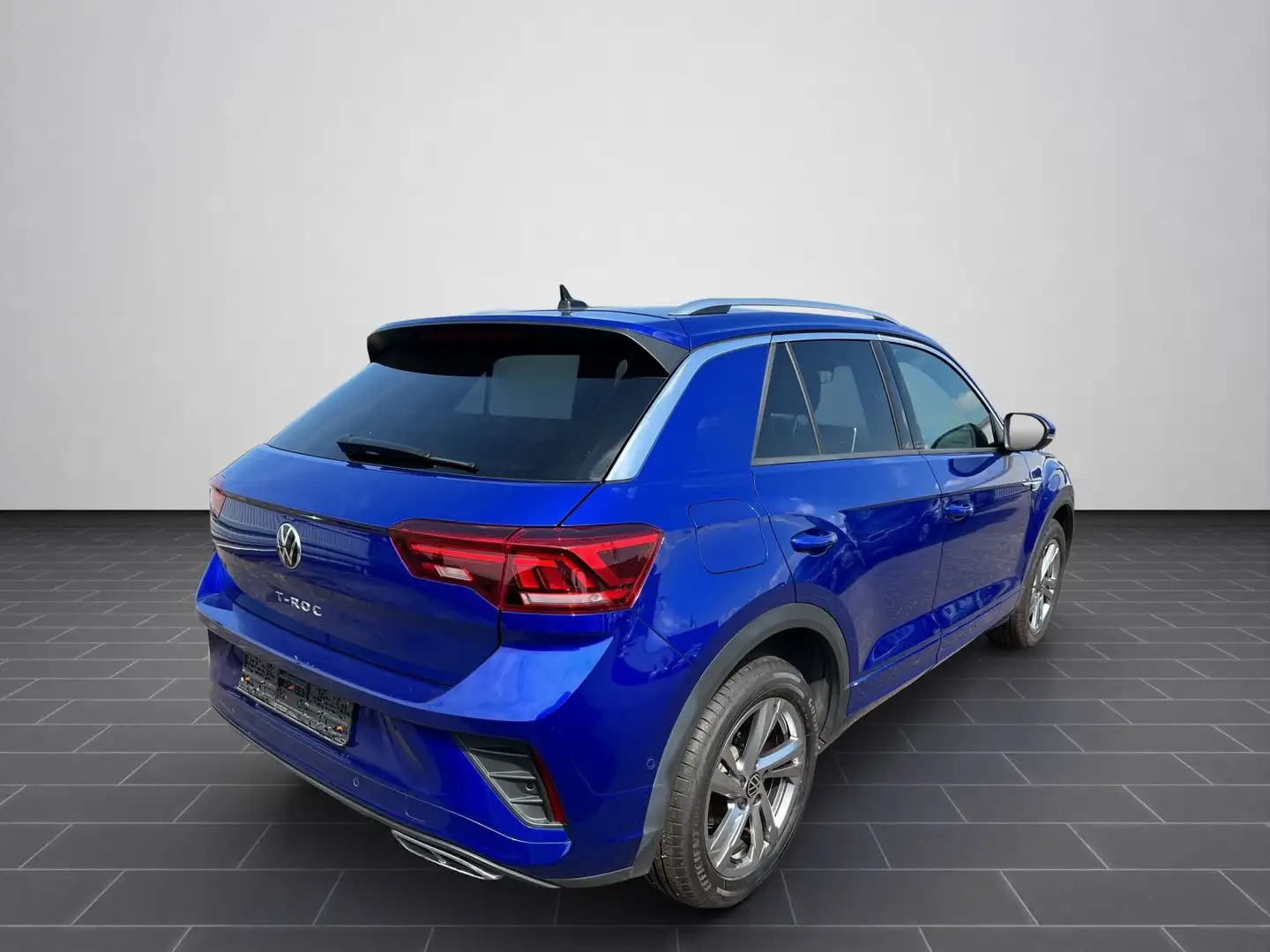 Volkswagen T-Roc 1.5 TSI DSG R-Line EasyOpen/Kamera/Navi Azul - 2