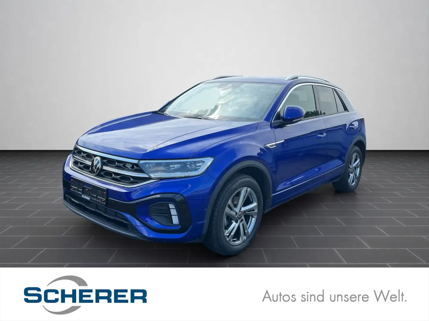 Volkswagen T-Roc 1.5 TSI DSG R-Line EasyOpen/Kamera/Navi Azul - 1