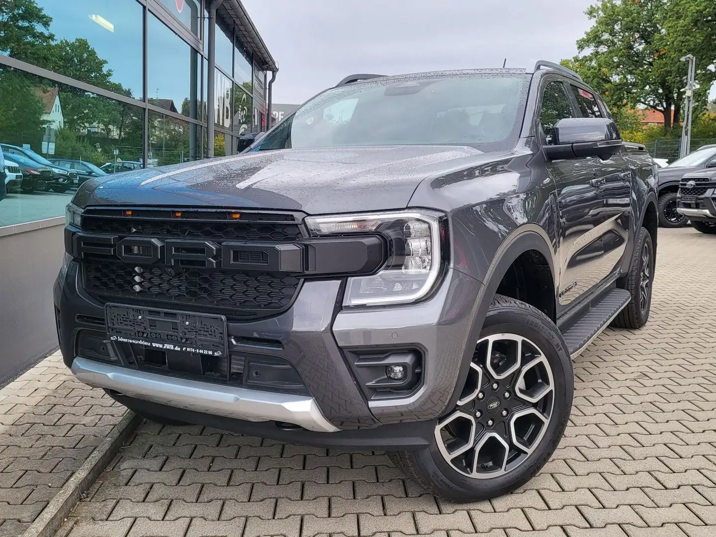 Ford Ranger Wildtrak 3,0 eRollo Stdhz T-84 B+O Lager ALU 20Z Gris - 1