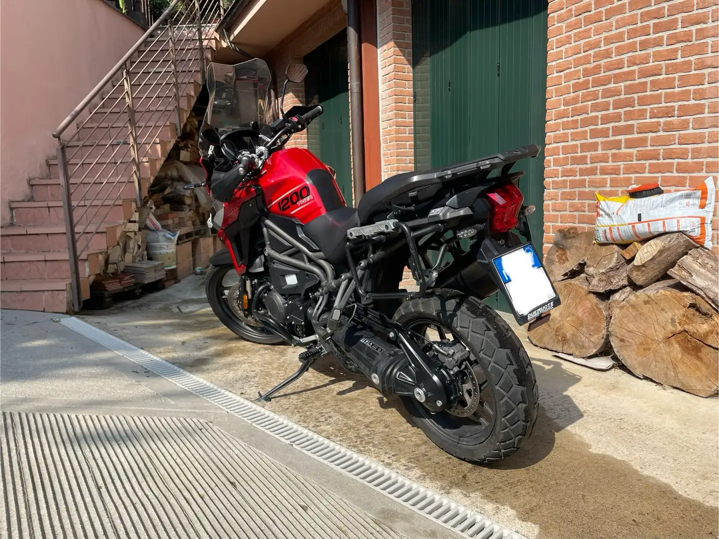 Triumph Tiger 1200 XRt Červená - 2