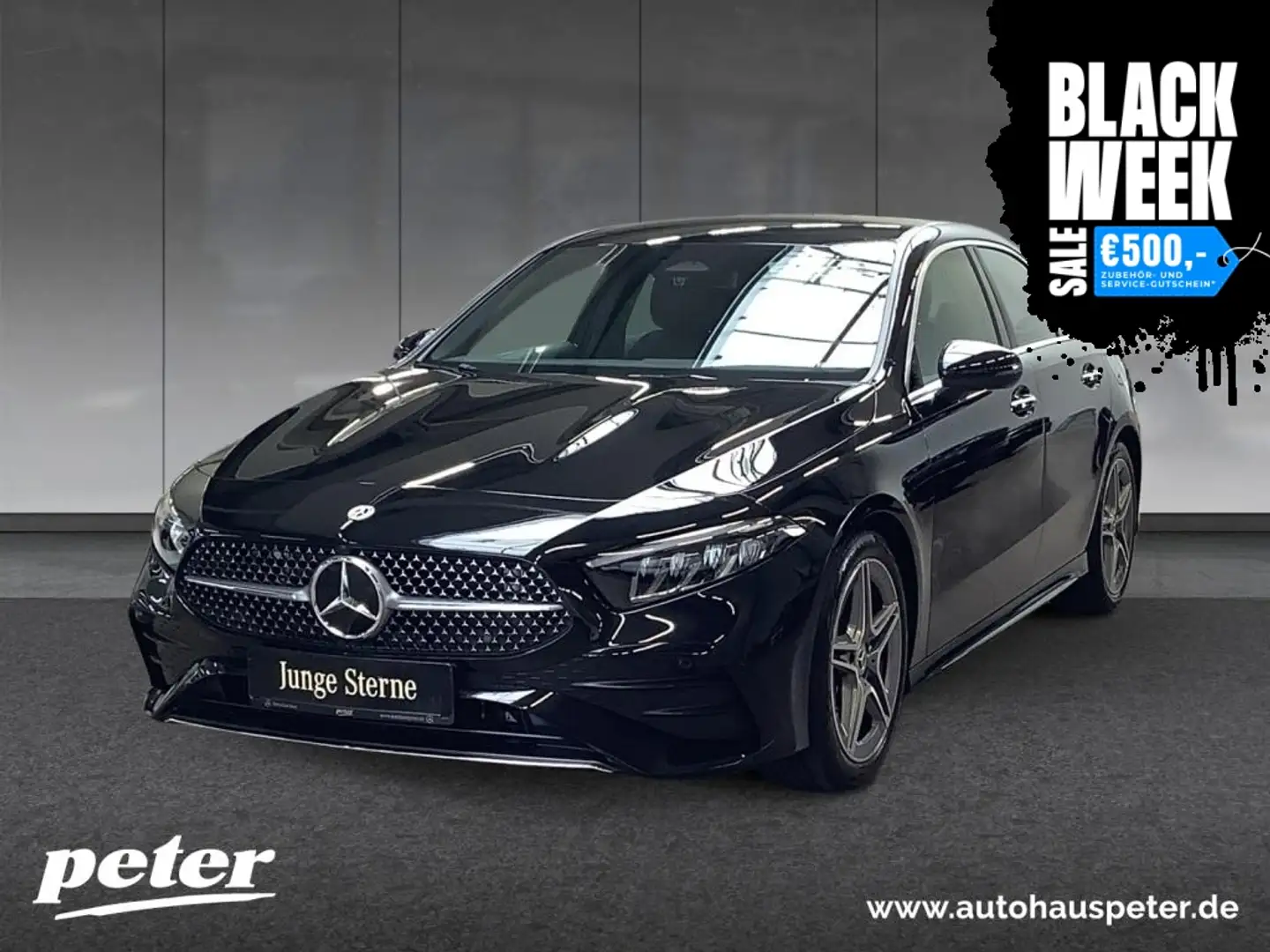 Mercedes-Benz A 180 Limousine AMG/LED/Kamera/Navigation/MBUX/ Schwarz - 1
