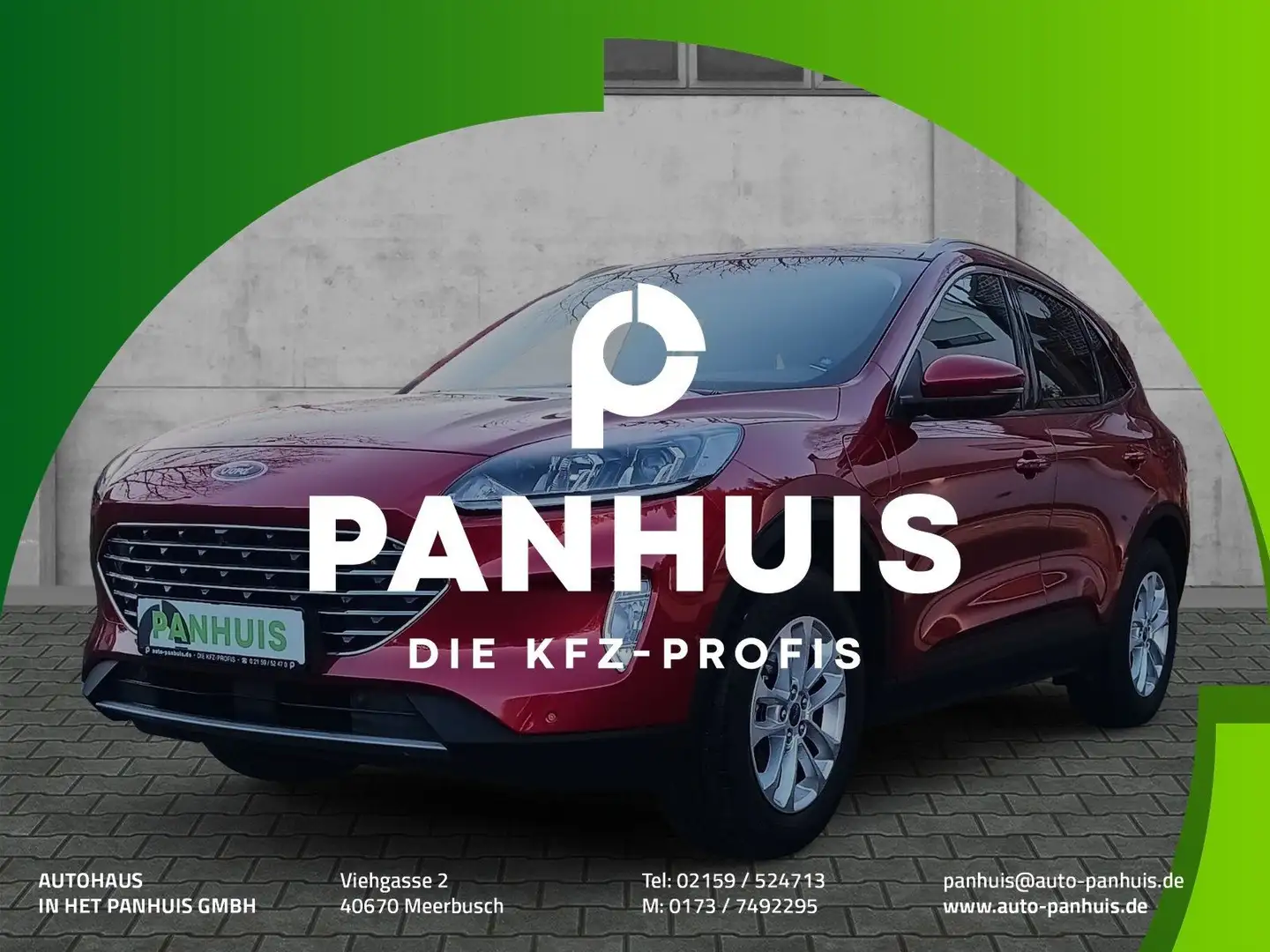 Ford Kuga Plug-In Hybrid Titanium Rot - 1