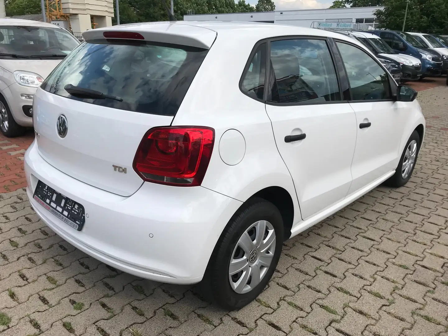 Volkswagen Polo V / TDI /Klimaautomatik/ PDC/Tagfahrlicht/Tempomat Blanco - 2
