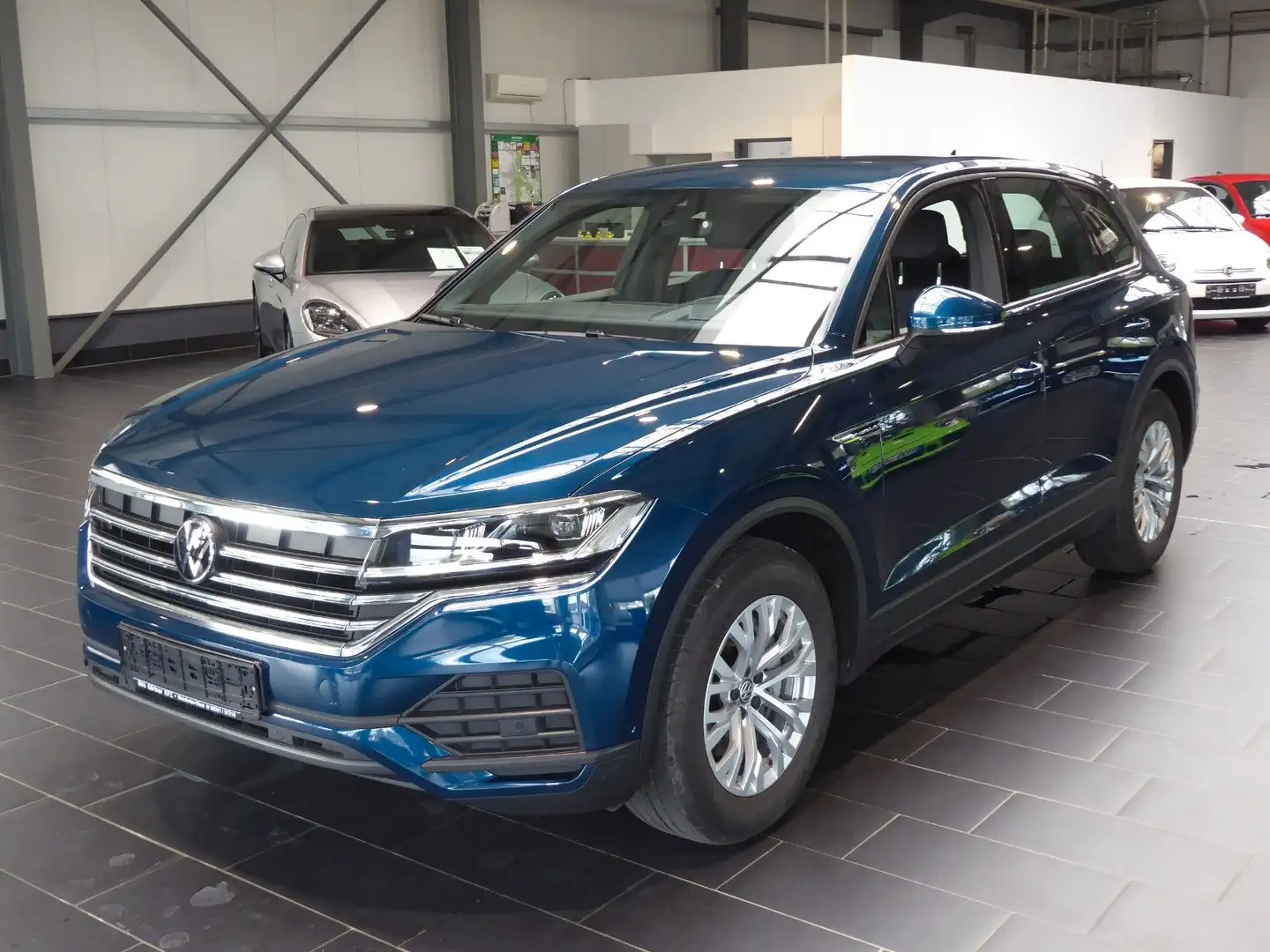 Volkswagen Touareg 3.0 V6 TDI 4Motion DPF Autom. Standhzg Blau - 1